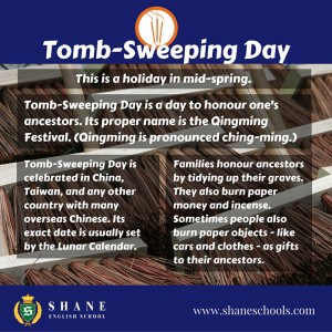 English Lesson - Tomb-Sweeping Day