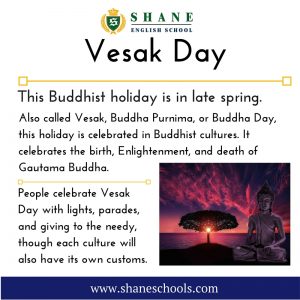 English lesson - Vesak Day