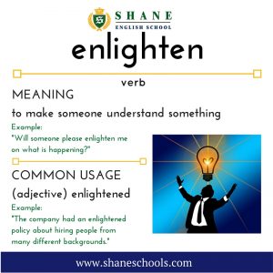 English lesson - enlighten