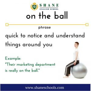 English lesson - on the ball