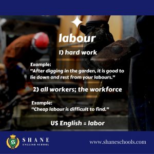 English lesson - labour
