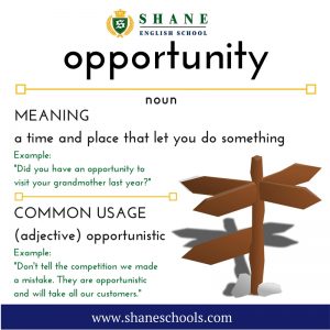 English lesson - opportunity