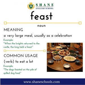 English lesson - feast