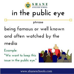 English lesson - in the public eye