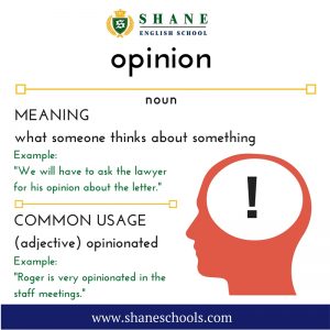 English lesson - opinion