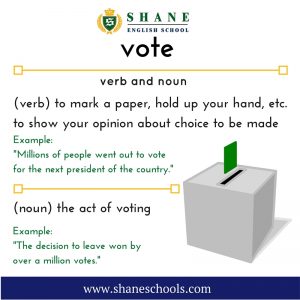 English lesson - vote