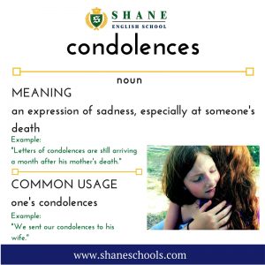 English lesson - condolences