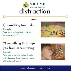 English lesson - distraction