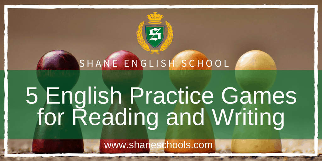 5 English Practice Games for Reading and Writing