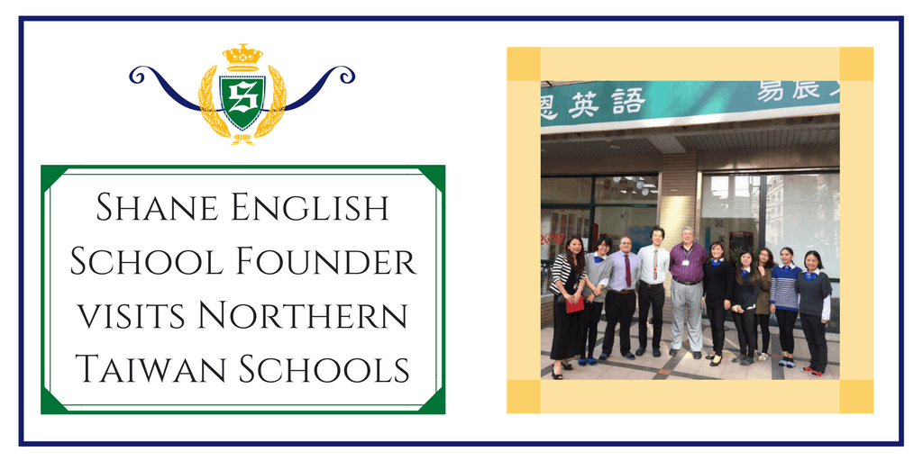 Shane English School Founder Visits Northern Taiwan Schools