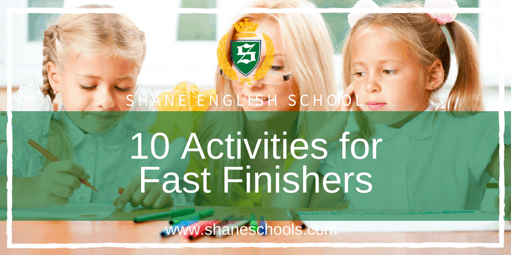 10 Activities for Fast Finishers