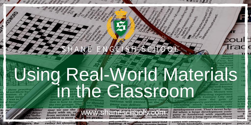 Using Real-World Materials in the Classroom