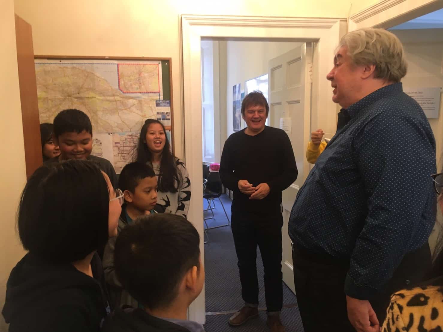 Shane English School Thailand visit Caledonian Language School in Edinburgh, Scotland